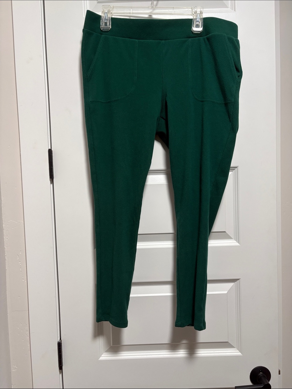 Torrid Green Ribbed Pull-On Pants